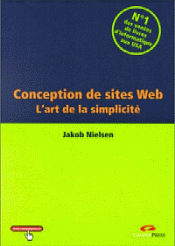 Book cover of the French translation of Designing Web Usability