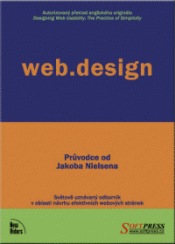 Book cover for the Czech translation of Designing Web Usability