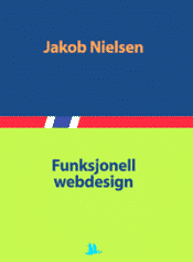 Book cover of the Norwegian translation of Designing Web Usability