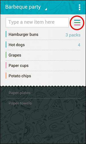 Screenshot of Buy Me a Pie Android mobile app
