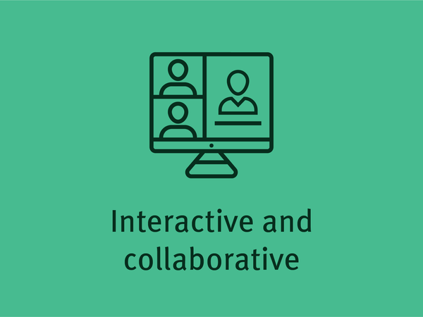 Interactive and collaborative